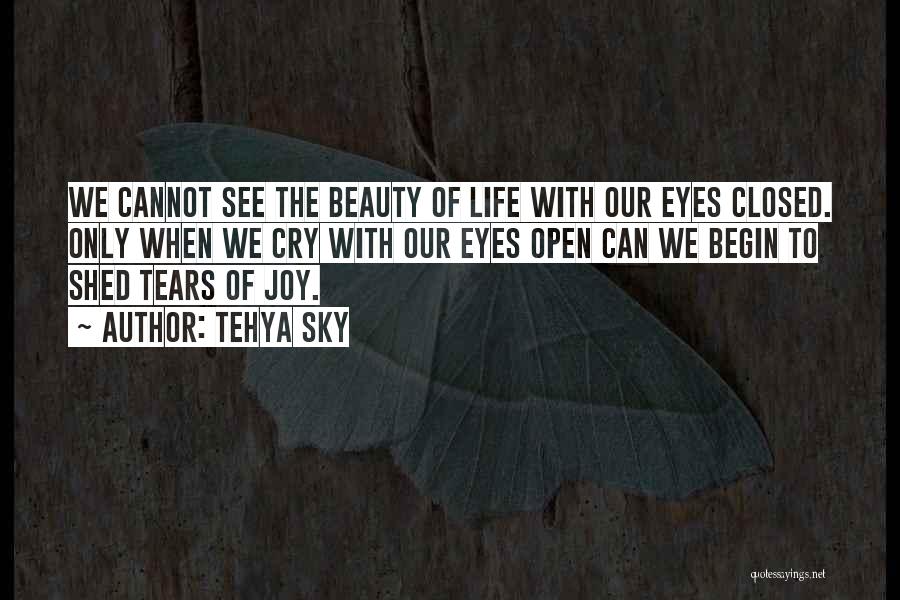 Eyes See Beauty Quotes By Tehya Sky