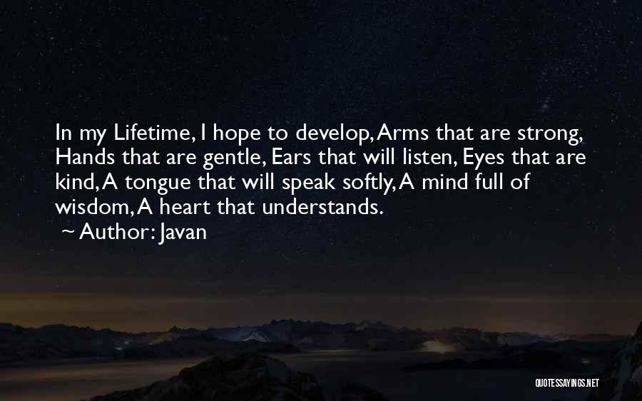 Eyes That Speak Quotes By Javan
