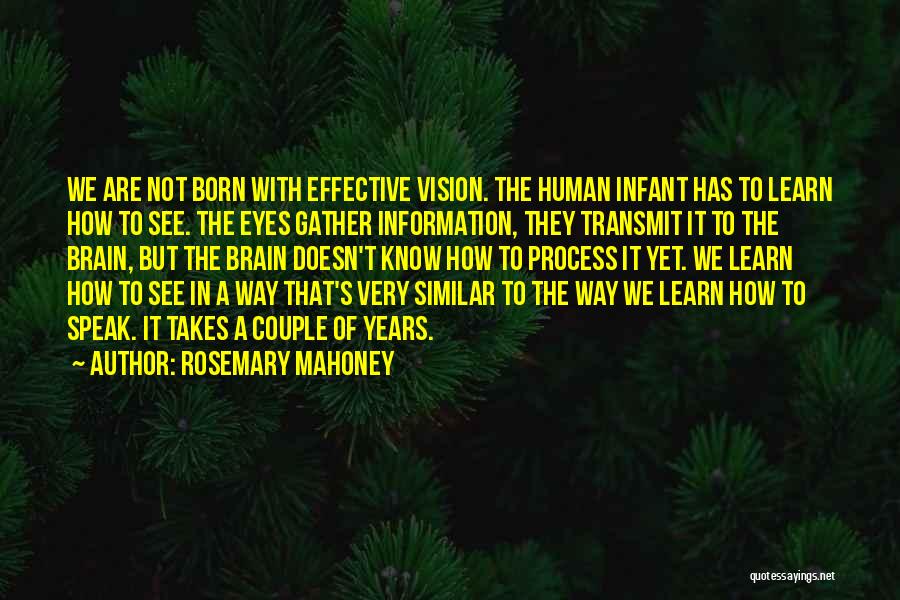 Eyes That Speak Quotes By Rosemary Mahoney