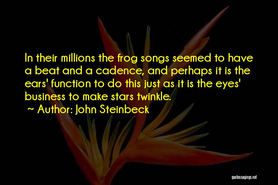 Eyes Twinkle Quotes By John Steinbeck