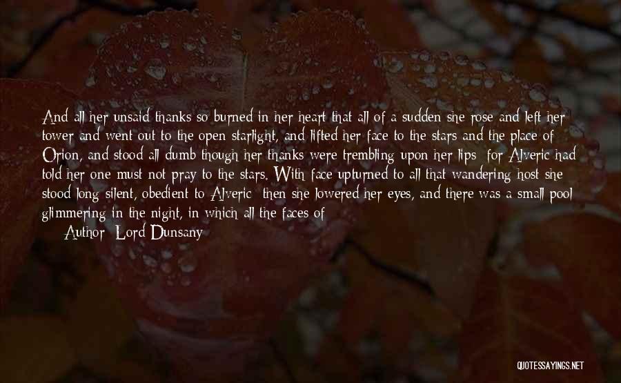 Eyes Wandering Quotes By Lord Dunsany