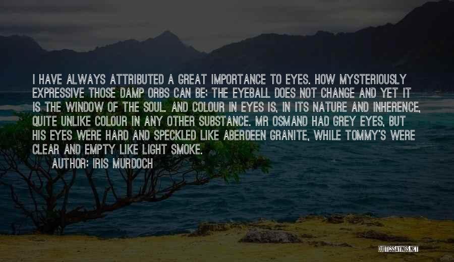 Eyes Window To Soul Quotes By Iris Murdoch