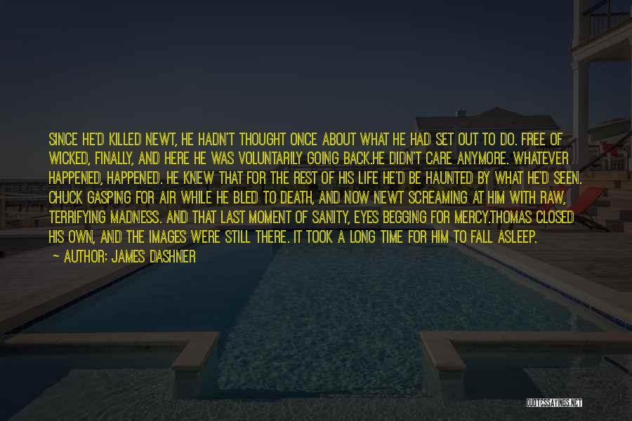 Eyes With Images Quotes By James Dashner