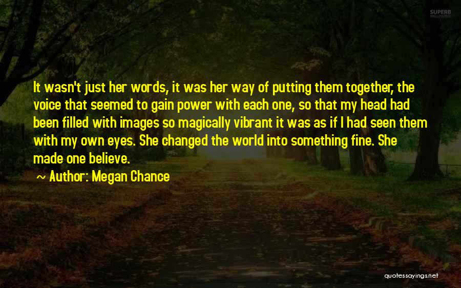 Eyes With Images Quotes By Megan Chance