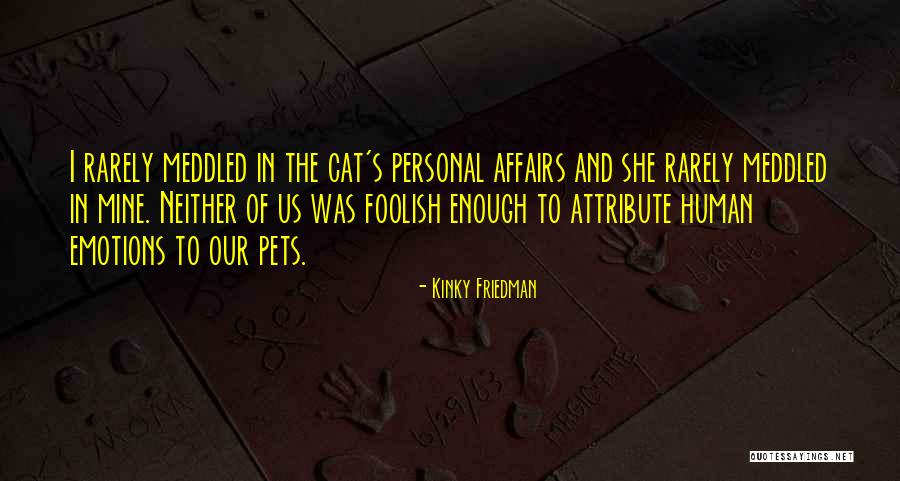 Eyimler Quotes By Kinky Friedman Eyimler Quotes By Kinky Friedman