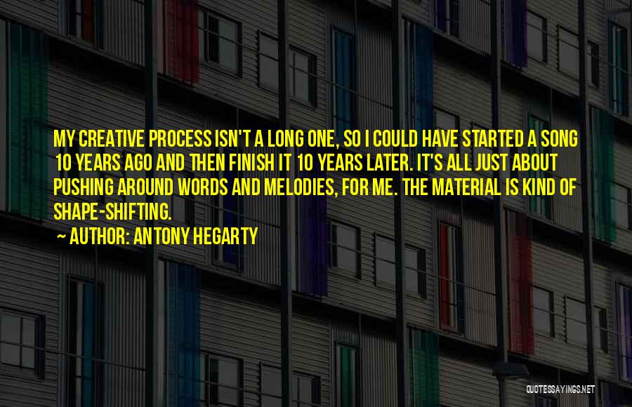 Eyoumo Quotes By Antony Hegarty