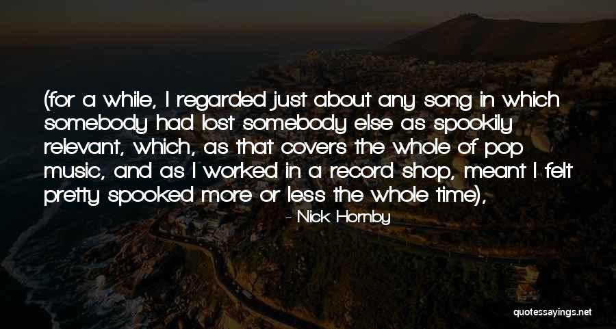 Eyton Jones Quotes By Nick Hornby Eyton Jones Quotes By Nick Hornby