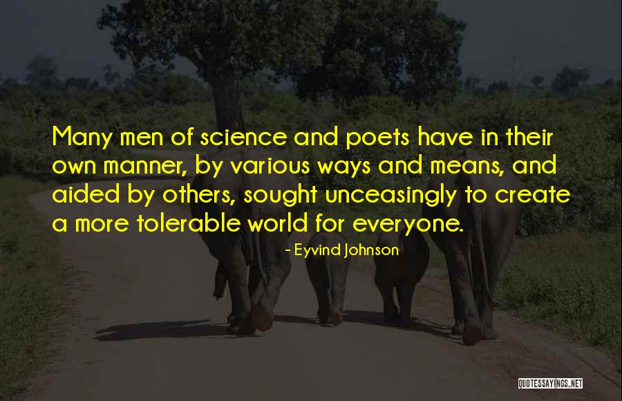 Eyvind Johnson Quotes 818339 Eyvind Johnson Quotes 818339