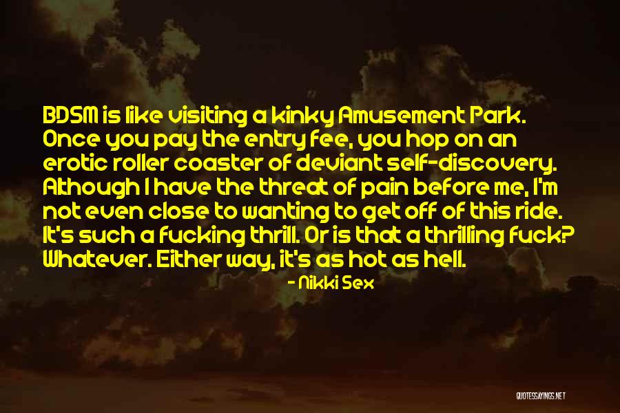 Ezarc Quotes By Nikki Sex Ezarc Quotes By Nikki Sex