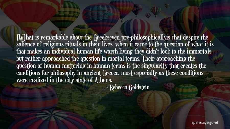 Ezber Yapmak Quotes By Rebecca Goldstein Ezber Yapmak Quotes By Rebecca Goldstein