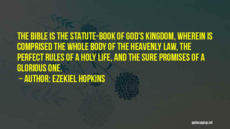Ezekiel Hopkins Quotes 1340863