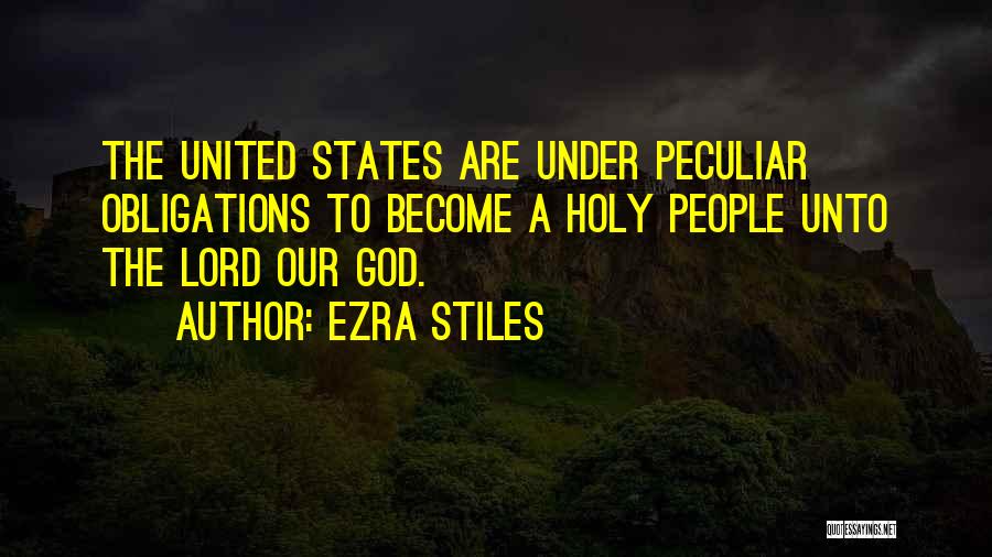 Ezra Quotes By Ezra Stiles