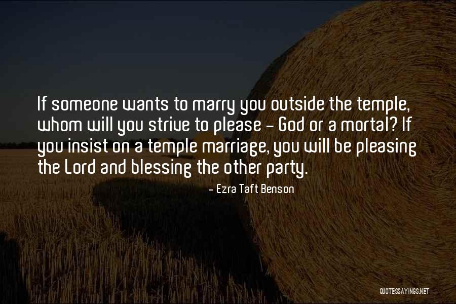 Ezra Quotes By Ezra Taft Benson