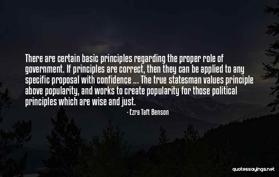 Ezra Quotes By Ezra Taft Benson