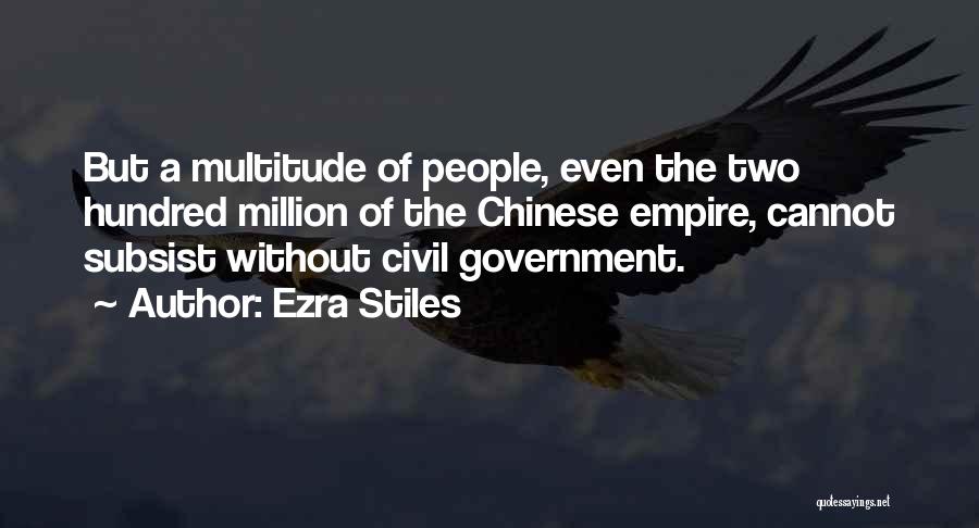 Ezra Stiles Quotes 890695