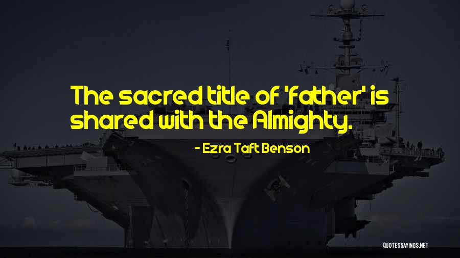 Ezra Taft Benson Quotes 1765192