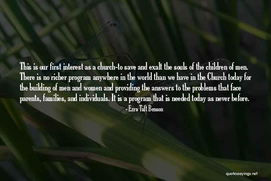 Ezra Taft Benson Quotes 790415