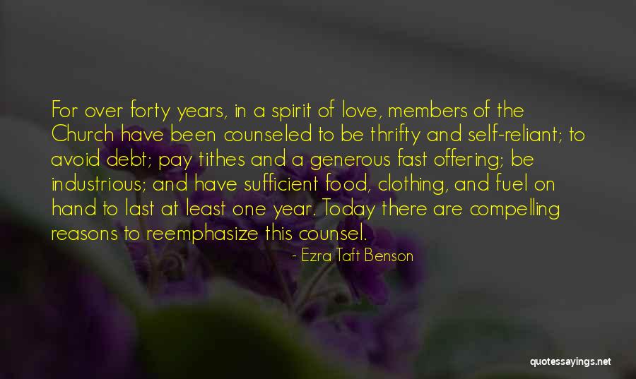 Ezra Taft Quotes By Ezra Taft Benson Ezra Taft Quotes By Ezra Taft Benson