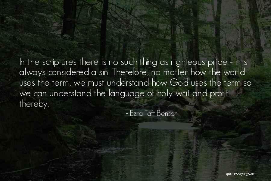 Ezra Taft Quotes By Ezra Taft Benson