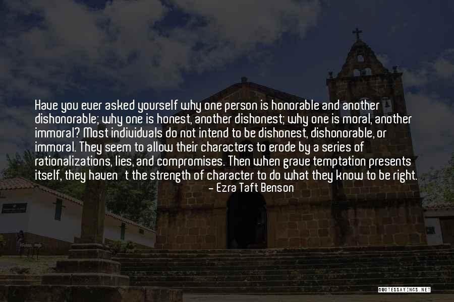 Ezra Taft Quotes By Ezra Taft Benson