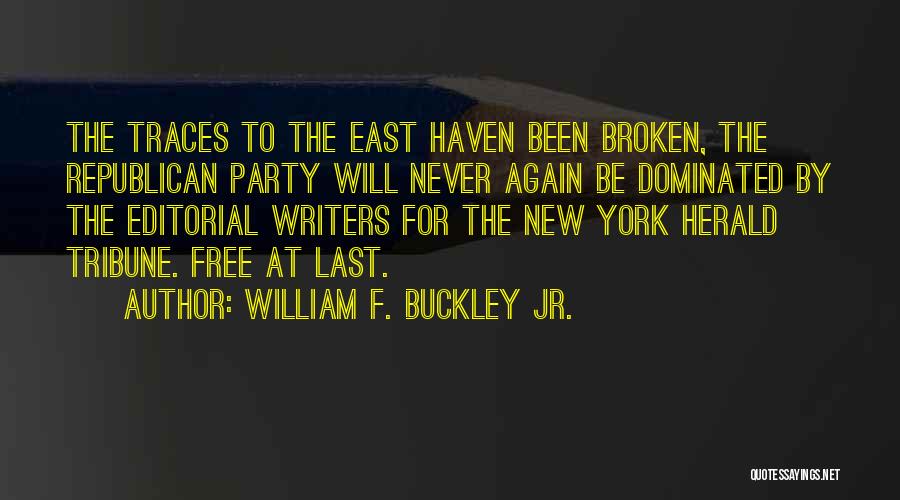 F-35 Quotes By William F. Buckley Jr.