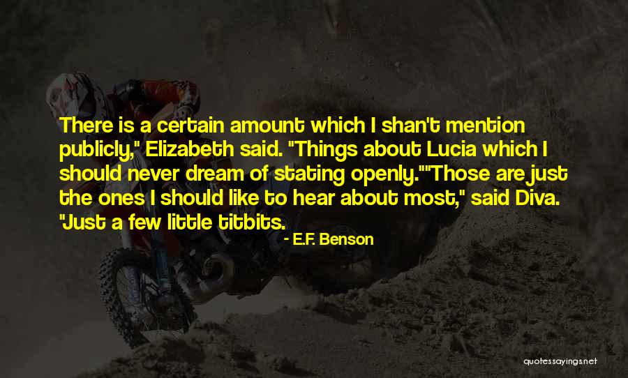 F.a.k.e Quotes By E.F. Benson F.a.k.e Quotes By E.F. Benson