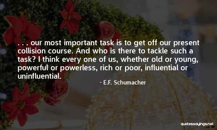 F.a.k.e Quotes By E.F. Schumacher