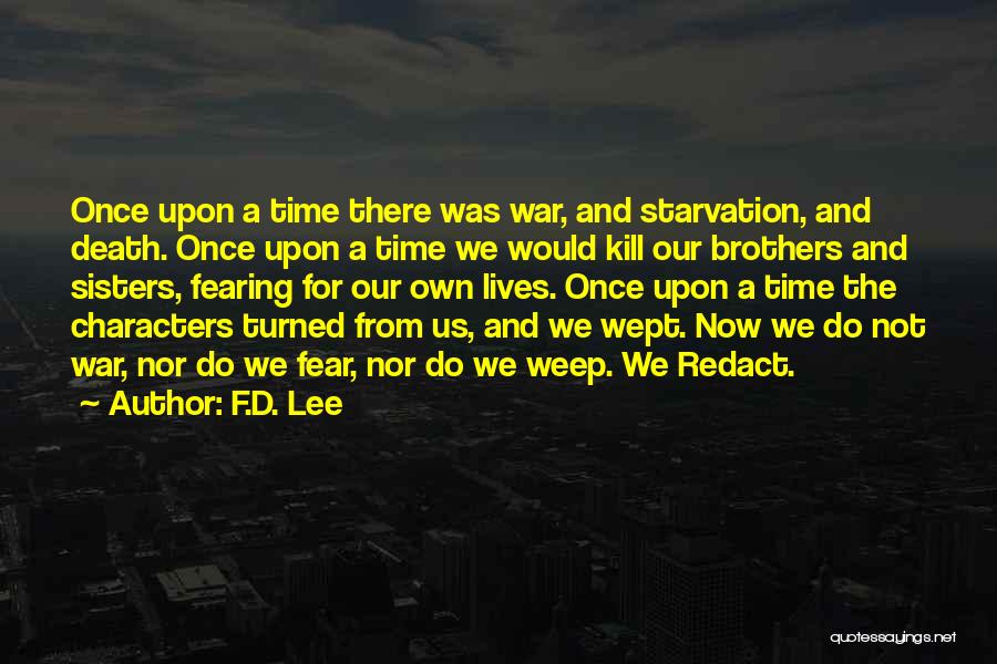 F.D. Lee Quotes 2005229