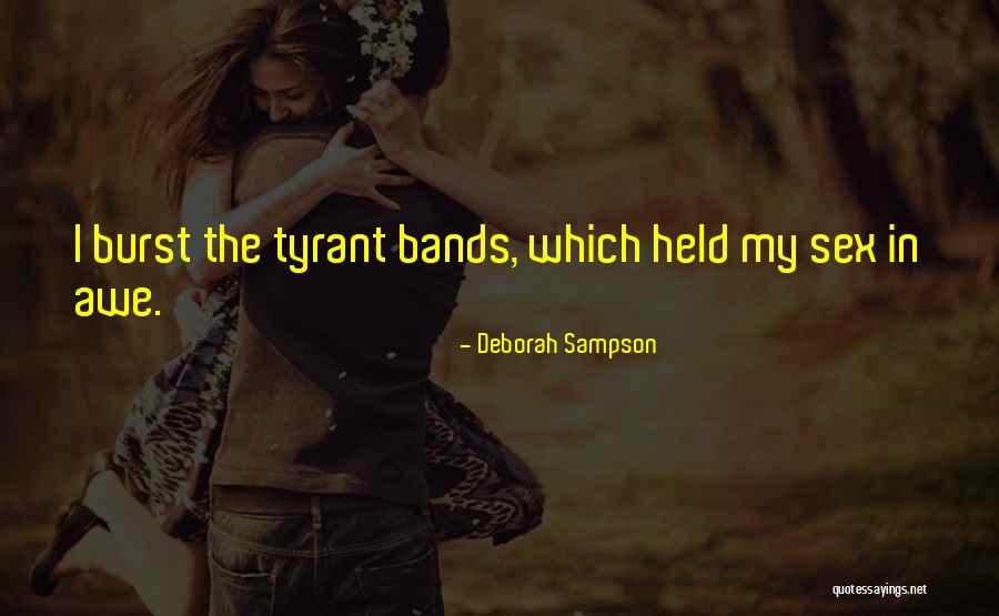 F D Sampson Quotes By Deborah Sampson F D Sampson Quotes By Deborah Sampson