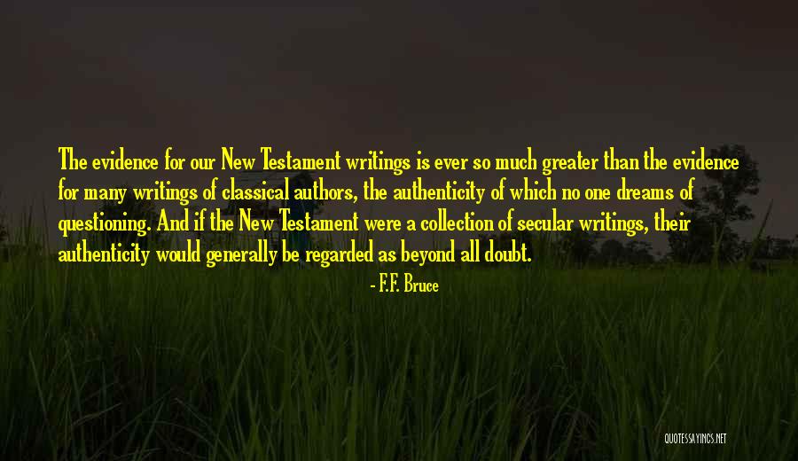 F.F. Bruce Quotes 1434974 F.F. Bruce Quotes 1434974
