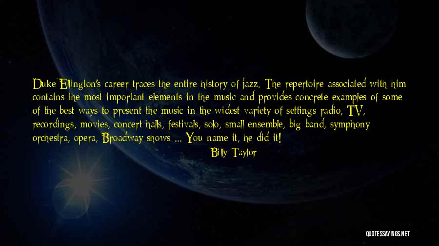 F G X Examples Quotes By Billy Taylor F G X Examples Quotes By Billy Taylor