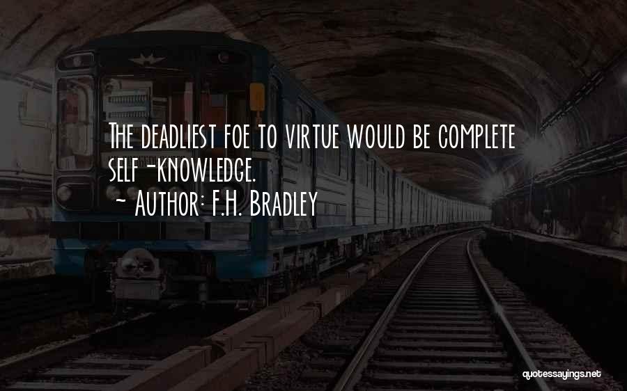 F.H. Bradley Quotes 1704468