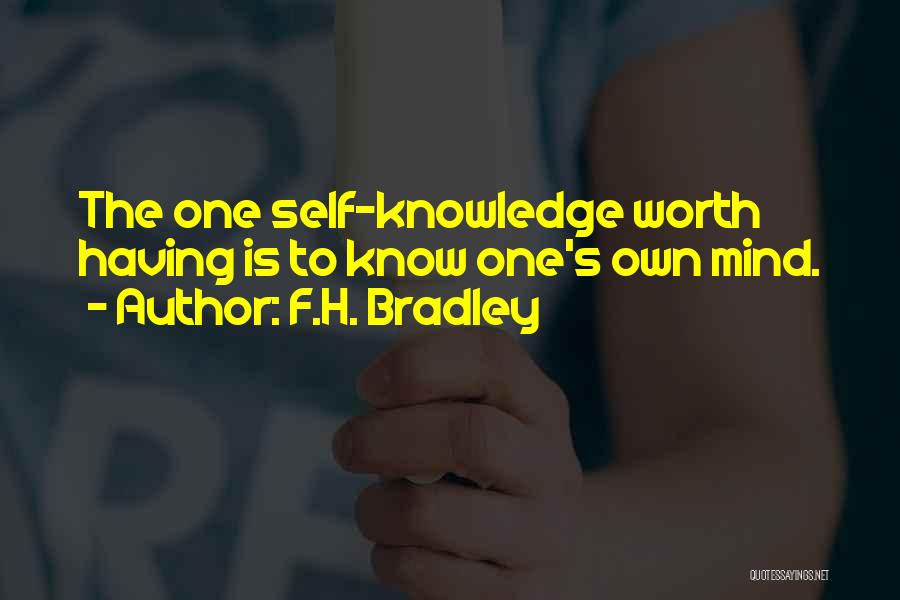 F.H. Bradley Quotes 1805345