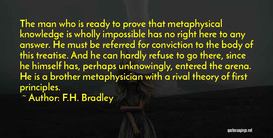 F.H. Bradley Quotes 408303