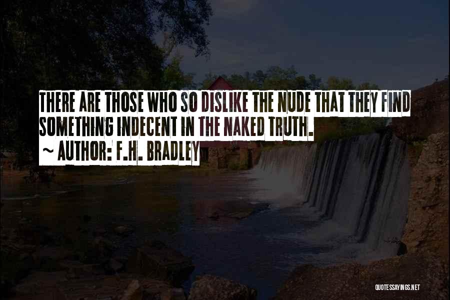 F.H. Bradley Quotes 466130