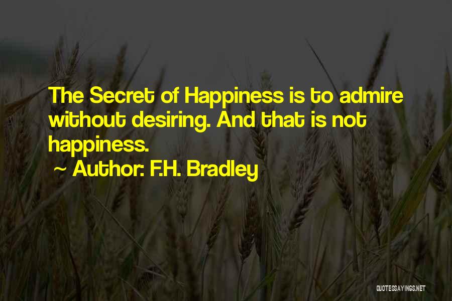 F.H. Bradley Quotes 475993