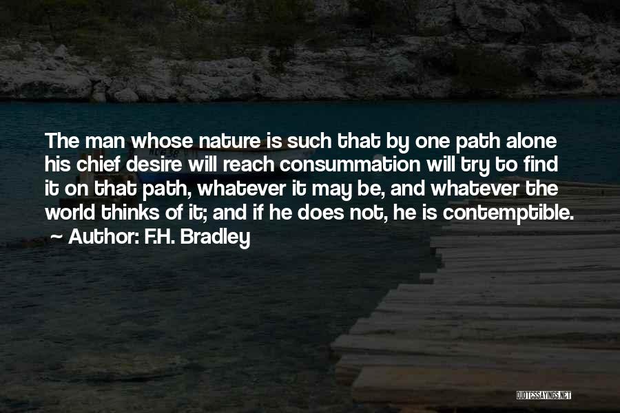 F.H. Bradley Quotes 686426