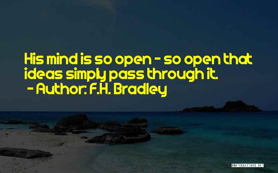 F.H. Bradley Quotes 926371