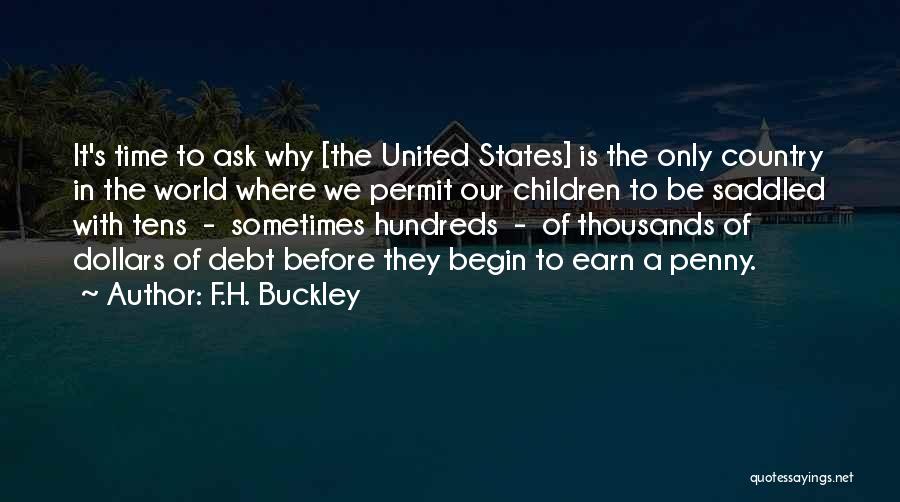 F.H. Buckley Quotes 2019405