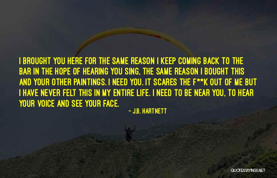 F K It Quotes By J.B. Hartnett