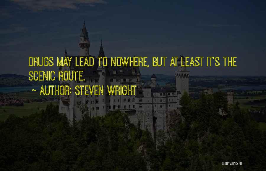 F L Wright Quotes By Steven Wright