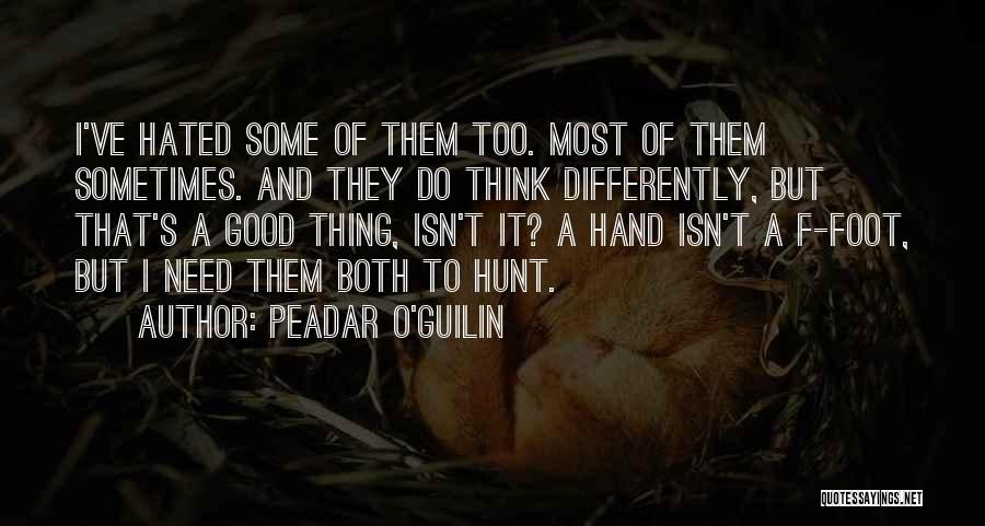 F&o Quotes By Peadar O'Guilin