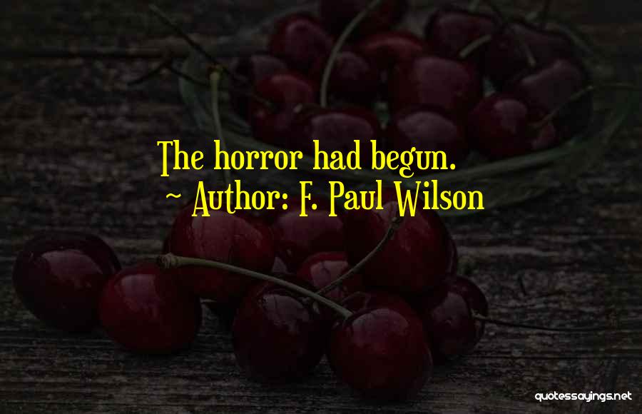 F. Paul Wilson Quotes 848621