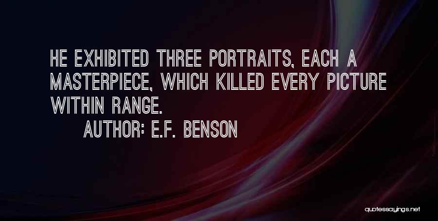 F.r.i.e.n.d.s Picture Quotes By E.F. Benson