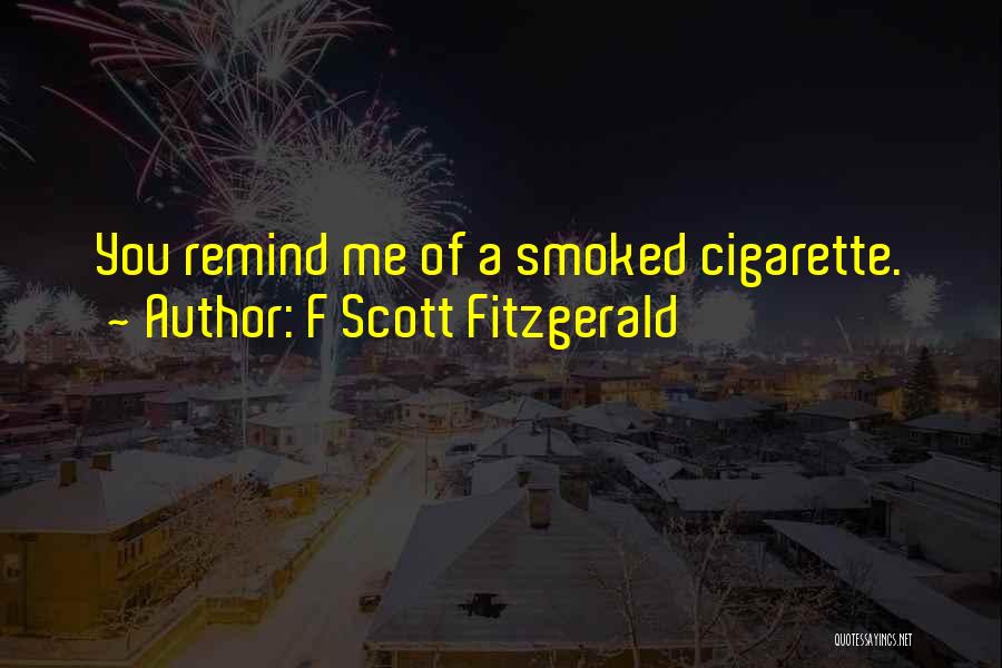 F Scott Fitzgerald Quotes 615778
