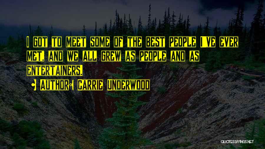 F Underwood Quotes By Carrie Underwood
