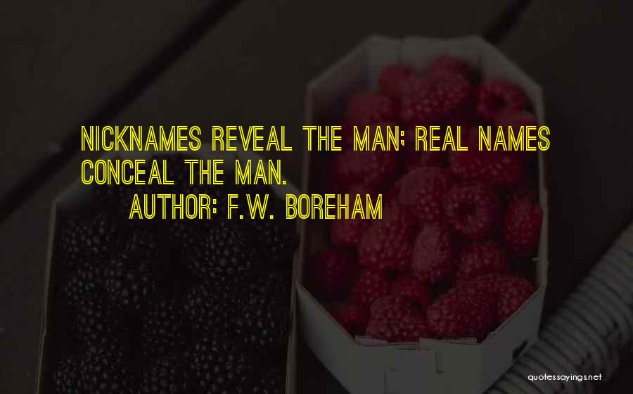 F.W. Boreham Quotes 2137707