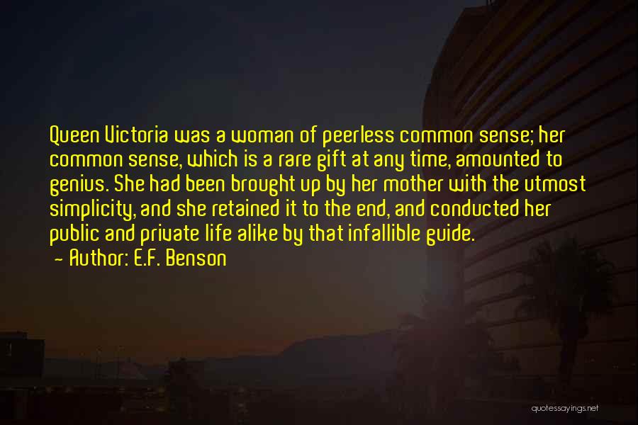 F(x) Victoria Quotes By E.F. Benson