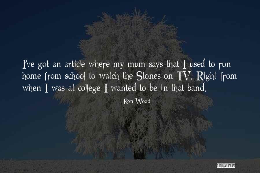 Fabiula Frozza Quotes By Ron Wood Fabiula Frozza Quotes By Ron Wood