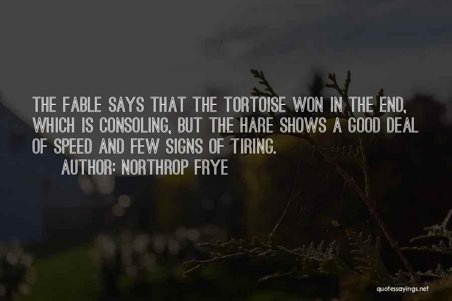 Fable Quotes By Northrop Frye